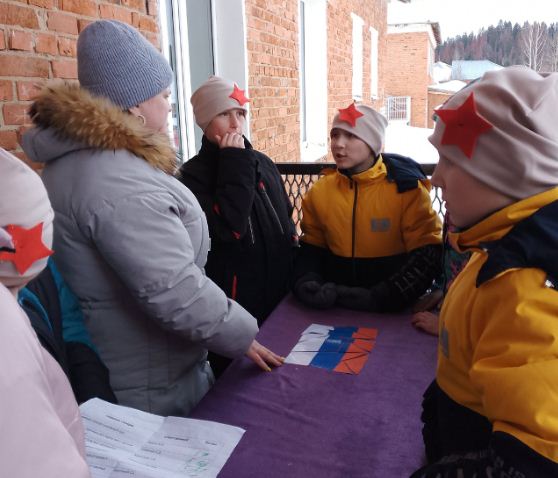 28 февраля традиционно в школе прошла спортивно-патриотическая игра &quot;Зарница&quot;.